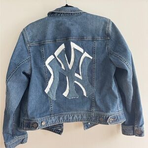 Custom Yankees Denim Jacket
